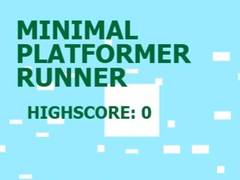 Cluiche Minimal Platformer Runner