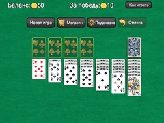 Cluiche Classic Solitaire Klondike