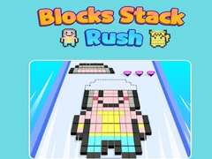Cluiche Blocks Stack Rush