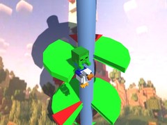 Cluiche Chicken Jockey Helix Jump
