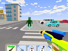 Cluiche Craft Man Vs Giant TNT