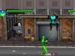 Cluiche Superhero Fighting