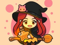 Cluiche Potion Merge Witch