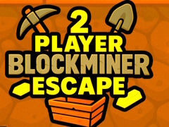 Cluiche 2 Player BlockMiner Escape