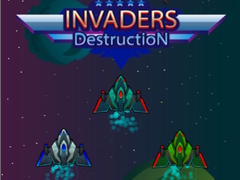 Cluiche Invaders Destruction