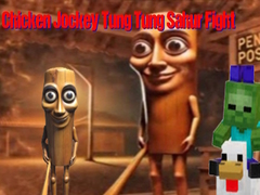 Cluiche Chicken Jockey Tung Tung Sahur Fight