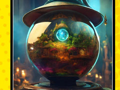 Cluiche Wizard Jigsaw Puzzle