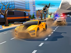Cluiche Police Car Chase ZigZag Escape 3D