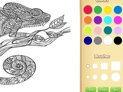 Cluiche Adult Animal Coloring Book for Kids