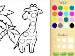Cluiche Easy Animal Coloring Book for Kids