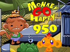Cluiche Monkey Go Happy 950