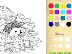 Cluiche Cartoon Animal Coloring Book for Kids