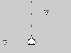 Cluiche Minimalist Air Battle