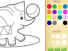 Cluiche Simple Animal Coloring Book for Kids