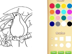 Cluiche Amazon Rainforest Coloring Book for Kids