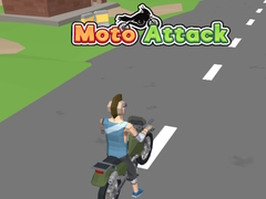 Cluiche Moto Attack