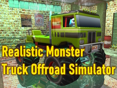 Cluiche Realistic Monster Truck Offroad Simulator