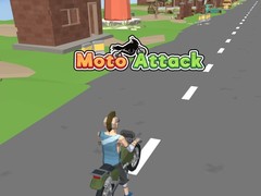 Cluiche Moto Attack