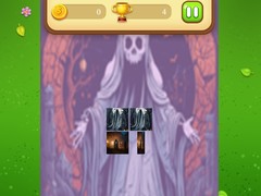 Cluiche Ghost Memory Match