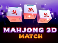 Cluiche Mahjong 3D Match