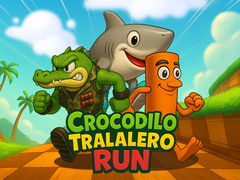 Cluiche Crocodilo Tralalero Run