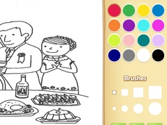 Cluiche Wedding Coloring Book for Kids
