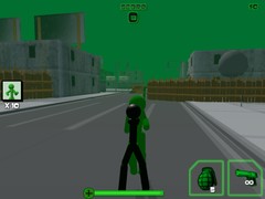 Cluiche Stickman Zombie Shooting 3D