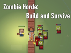 Cluiche Zombie Horde: Build and Survive