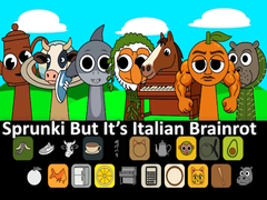 Cluiche Sprunki But It’s Italian Brainrot