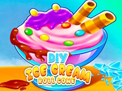 Cluiche DIY Ice Cream Roll Cone