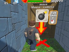 Cluiche Obby: Bomberman