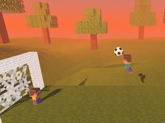 Cluiche Block Head Soccer