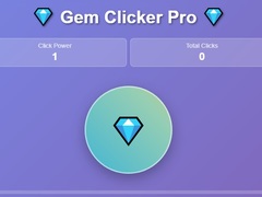 Cluiche Gem Clicker Pro