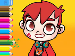 Cluiche Coloring Book: Avatar World Schoolboy