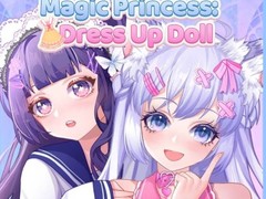 Cluiche Magic Princess Dress Up Doll
