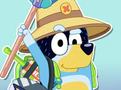 Cluiche Jigsaw Puzzle: Bluey Happy Father's Day