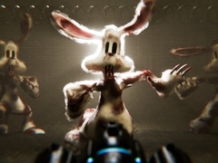 Cluiche Zombie Eeaster Bunnies