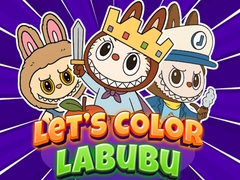 Cluiche Let's Color Labubu