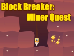 Cluiche Block Breaker: Miner Quest