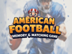 Cluiche American Football Memory & Matching Game