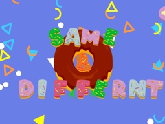 Cluiche Same & Different Donut