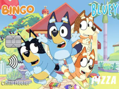 Cluiche Jigsaw Puzzle: Bluey Credit Card