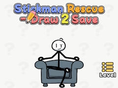 Cluiche Stickman Rescue Draw 2 Save