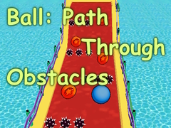 Cluiche Ball: Path Through Obstacles