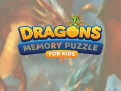 Cluiche Dragons Memory Puzzle For Kids