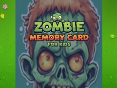 Cluiche Zombie Memory Card For Kids