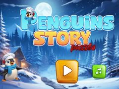 Cluiche Penguins Story Puzzle