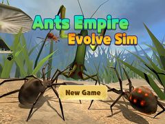 Cluiche Ants Empire Evolve Sim