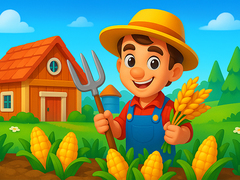 Cluiche Family Idle Farm: Build & Harvest