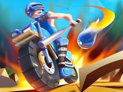 Cluiche Moto Attack